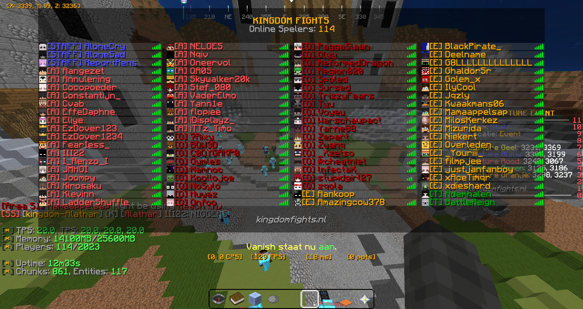 Capture Evenement