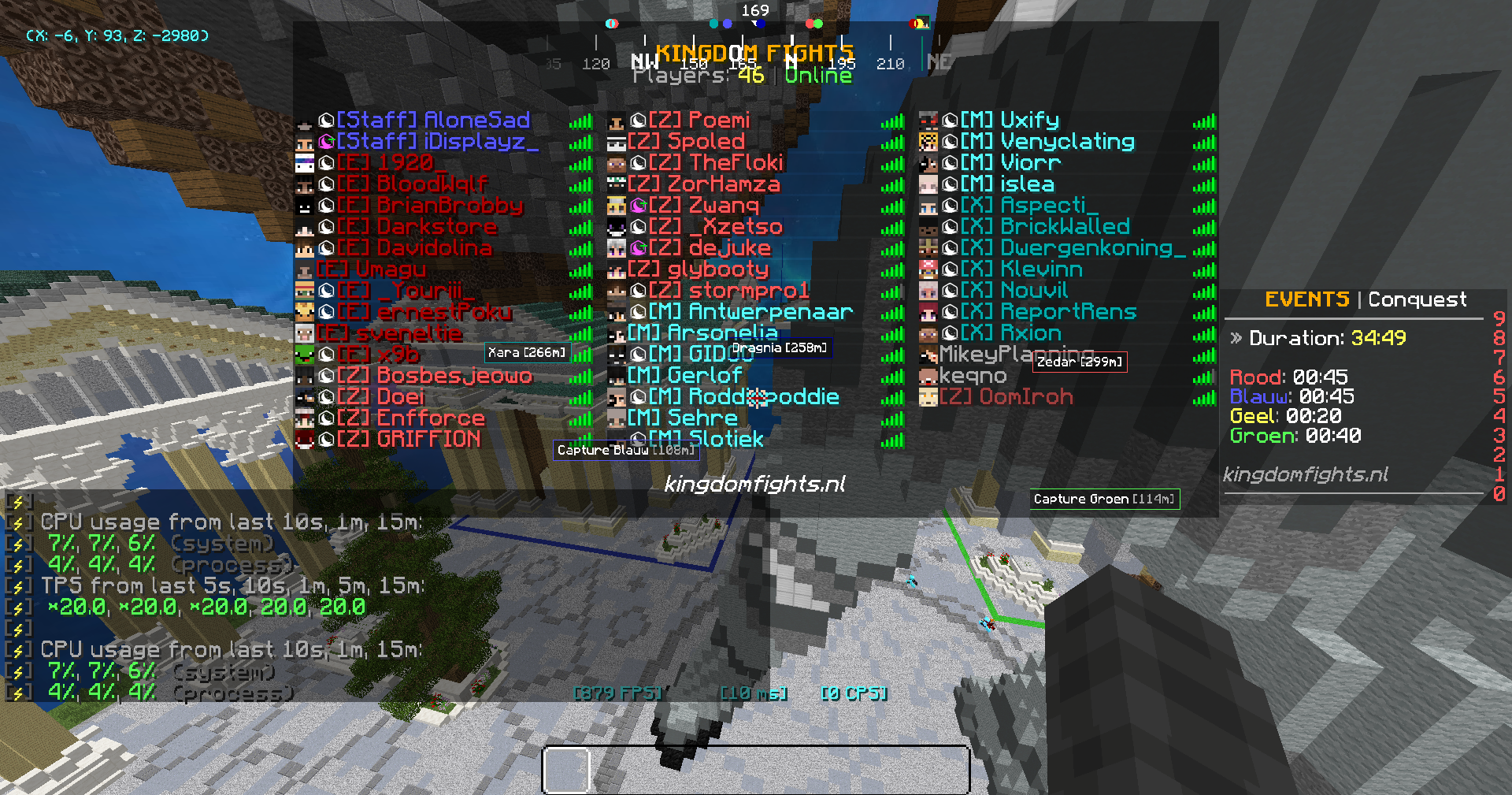 Conquest Evenement