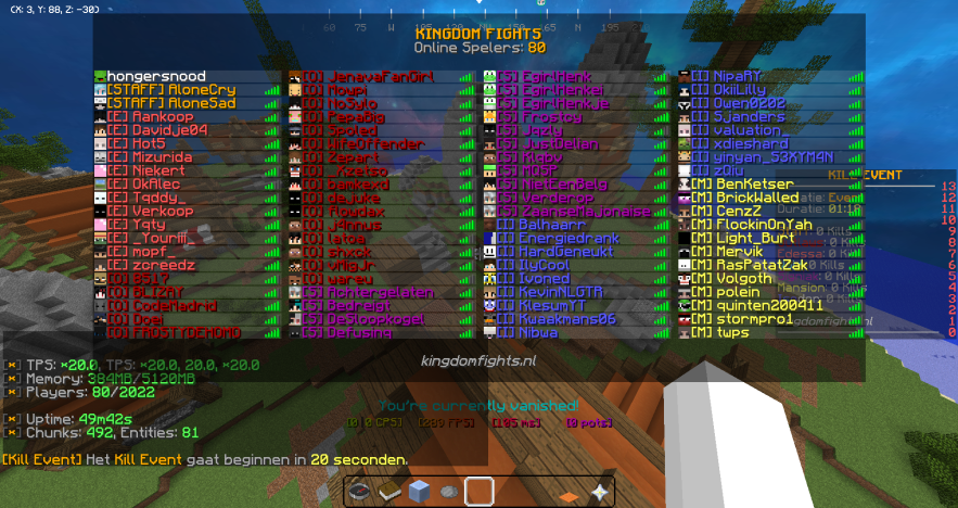 Kill Evenement