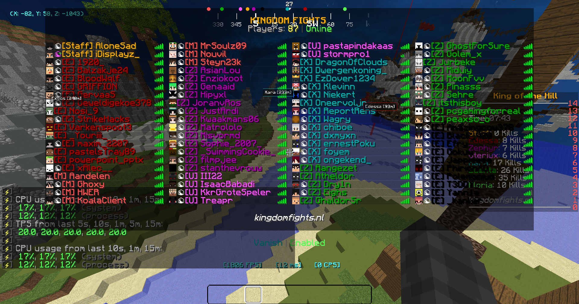 KOTH Evenement